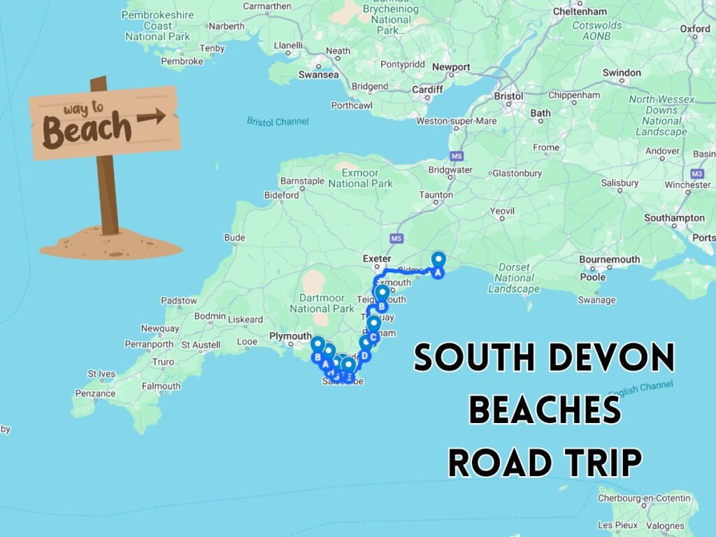 south devon beaches
