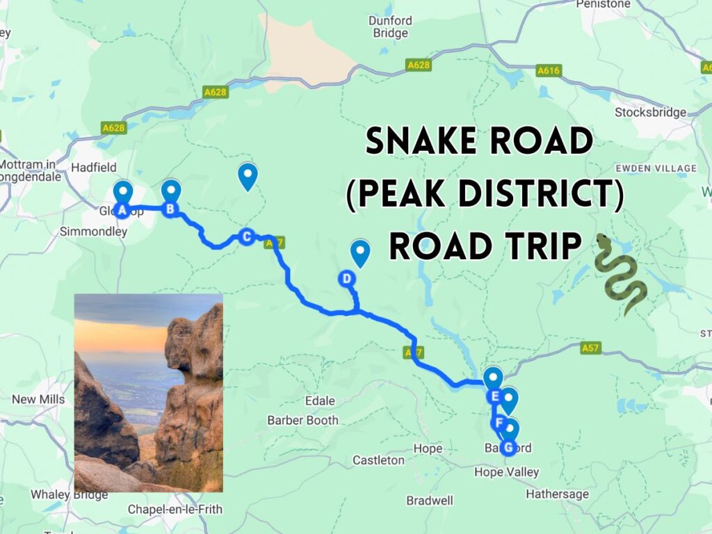 snake road road trip