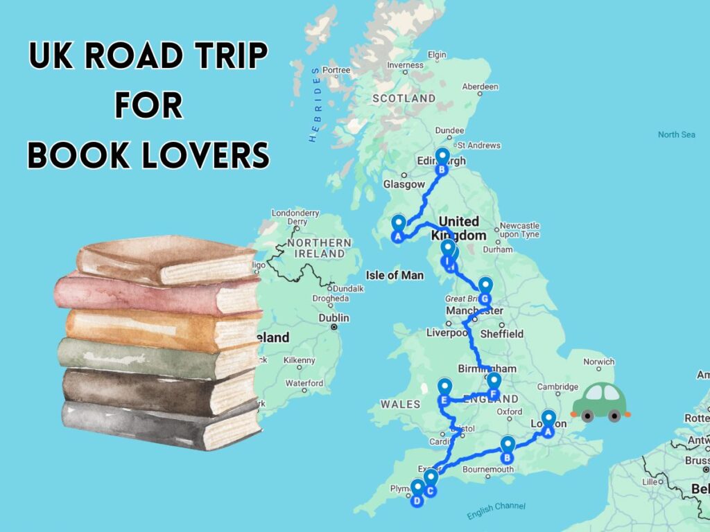 uk road trip for book lovers