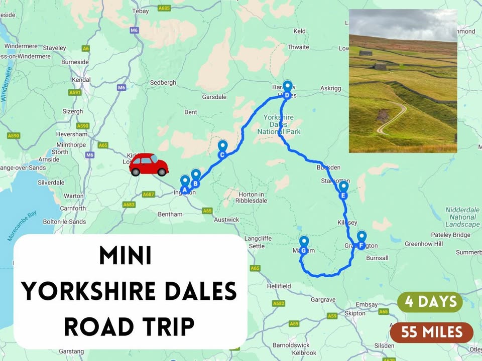 4 day yorkshire dales