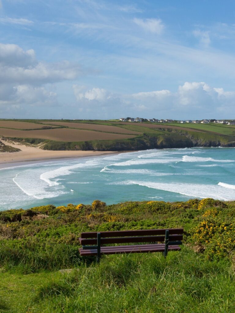 Crantock in cornwall
