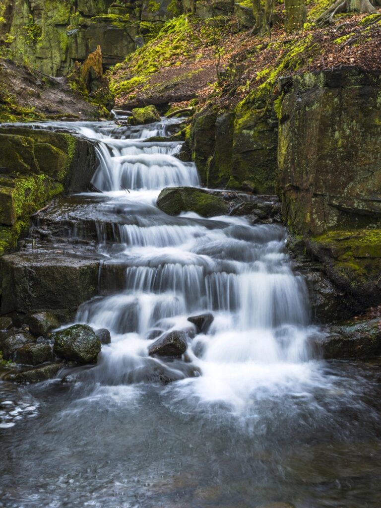 Lumsdale Waterfall