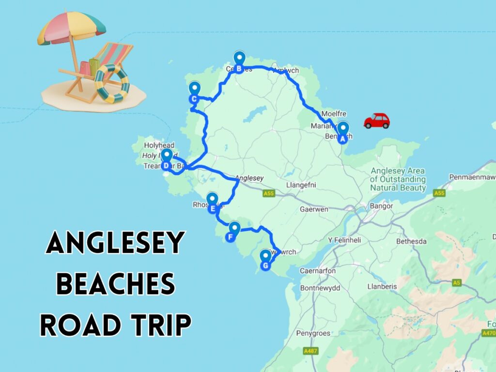 anglesey beaches road trip