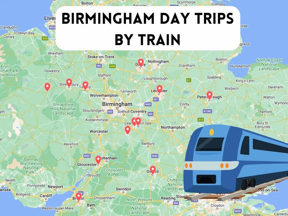 birmingham day trips by train
