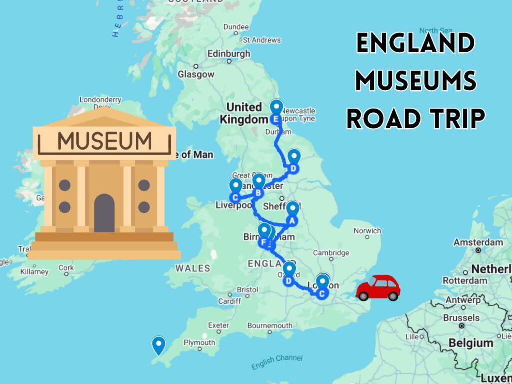 england museums road trip