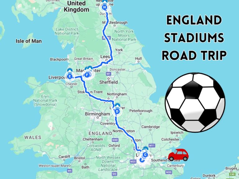 england stadiums road trip