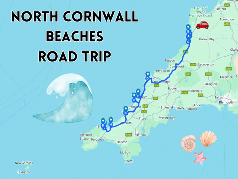 north cornwall beaches road trip