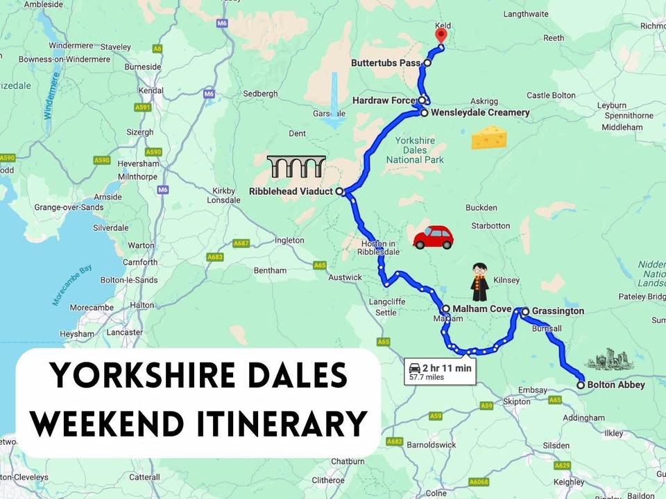 yorkshire dales weekend itinerary