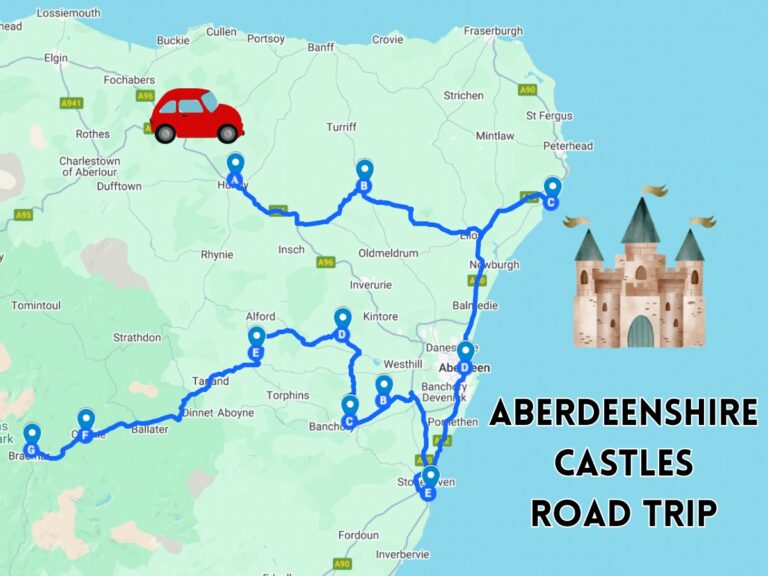 Aberdeenshire castles road trip