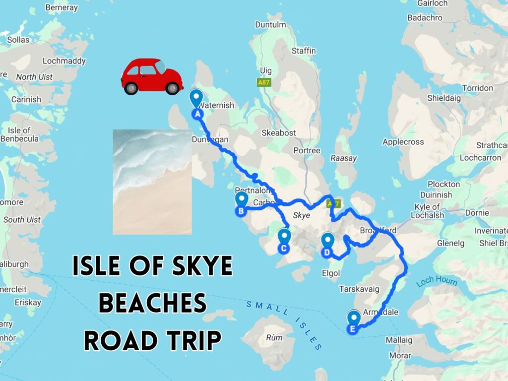 isle of skye beaches Road Trip