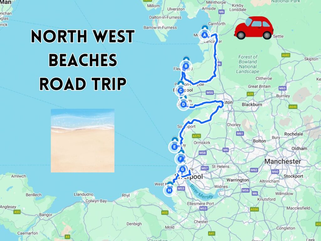 north west beaches Road Trip