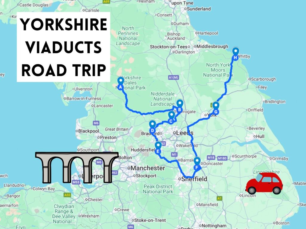 yorkshire viaducts Road Trip