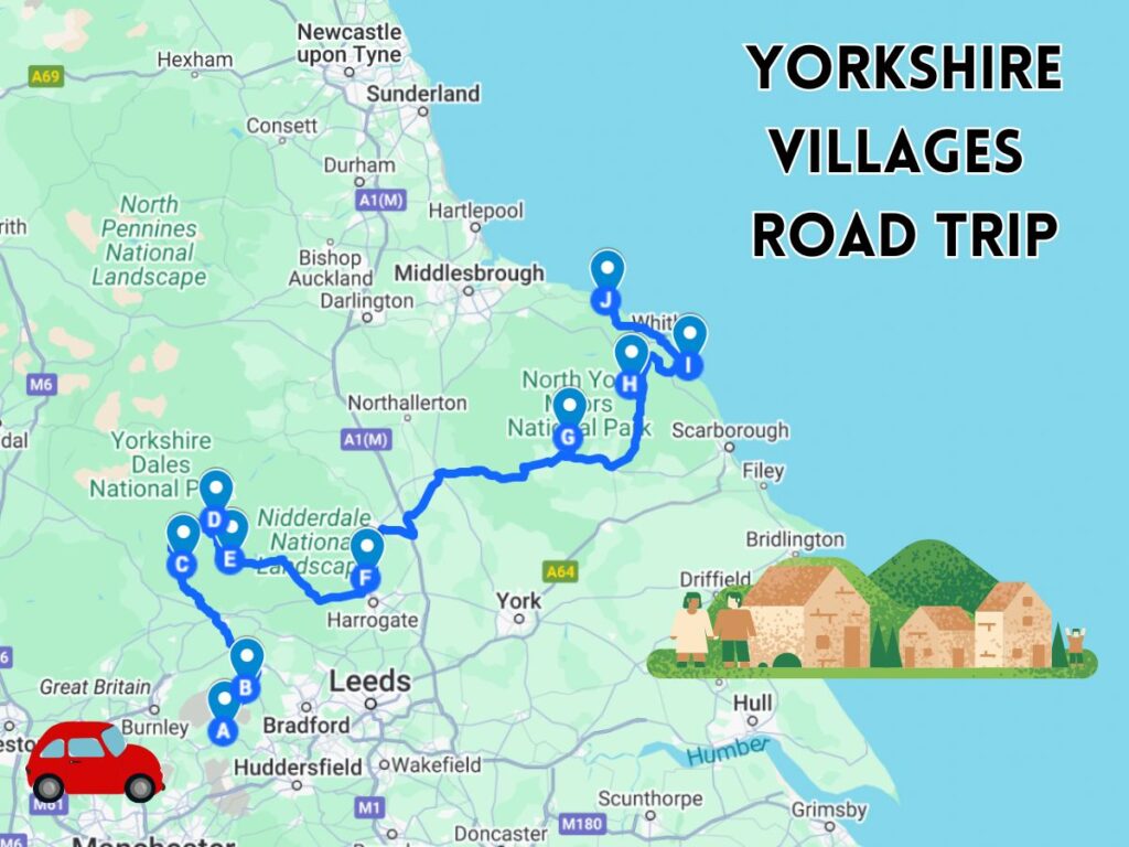 yorkshire villages Road Trip