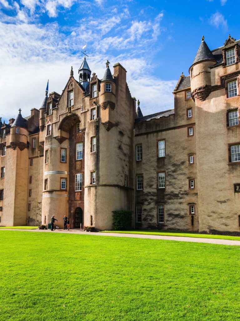 Fyvie castle in scotland