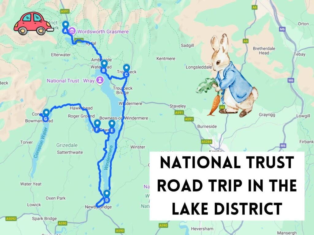 National Trust Road Trip in the Lake District