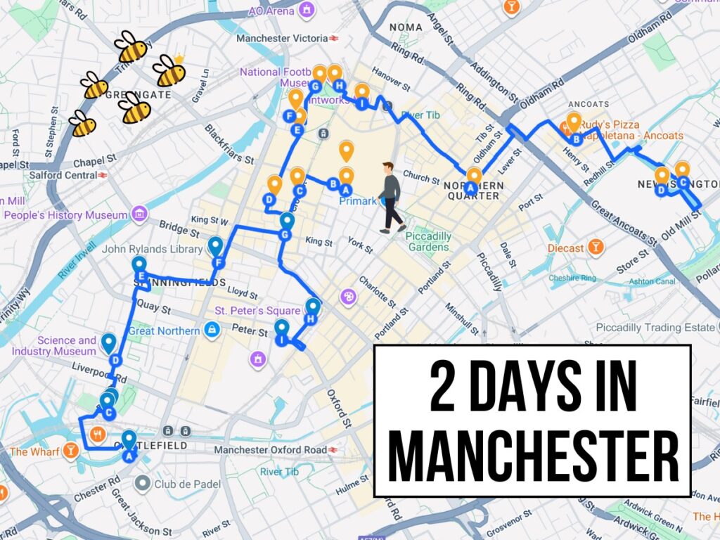 2 days in manchester