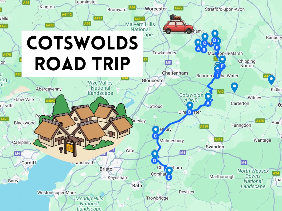 Cotswolds Road Trip 🚗🌸🏡 Lets Explore The Uk 