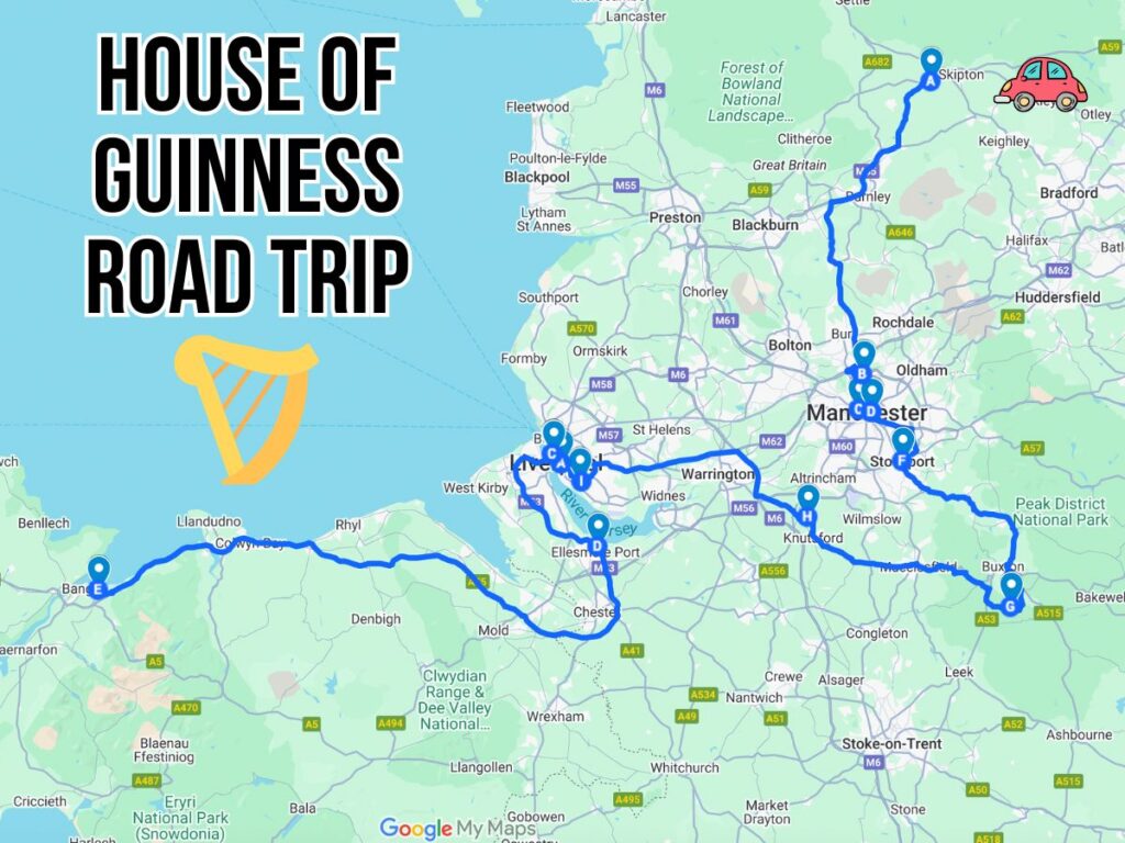 house of guinness road trip
