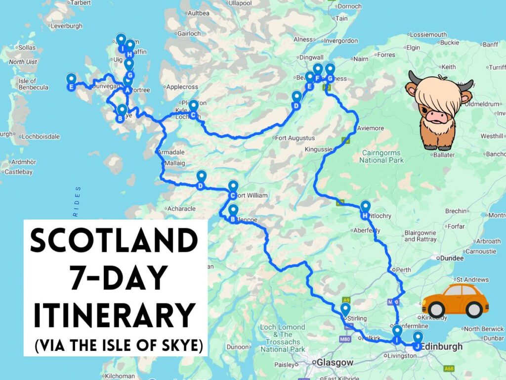 scotland 7 day itinerary