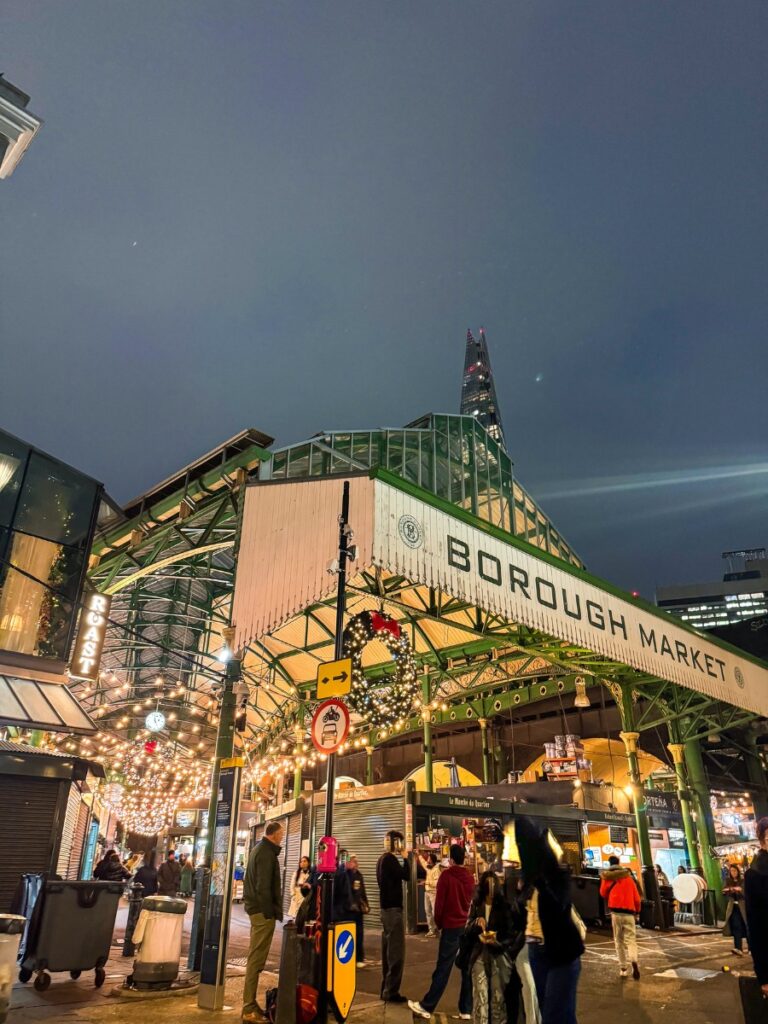 borough market in london