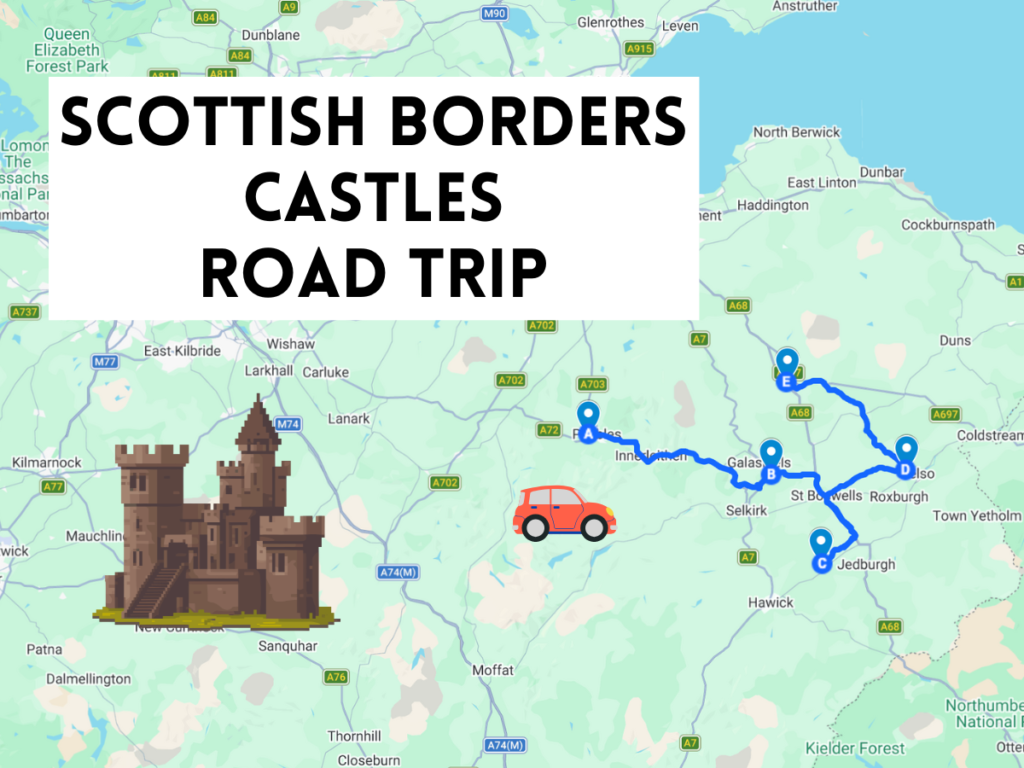 scottish borders castles road trip