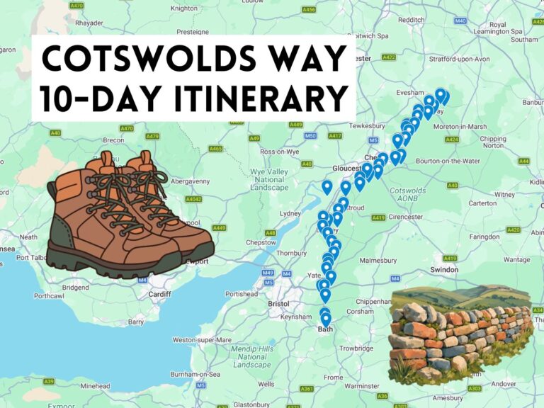 cotswolds way 10 day itinerary