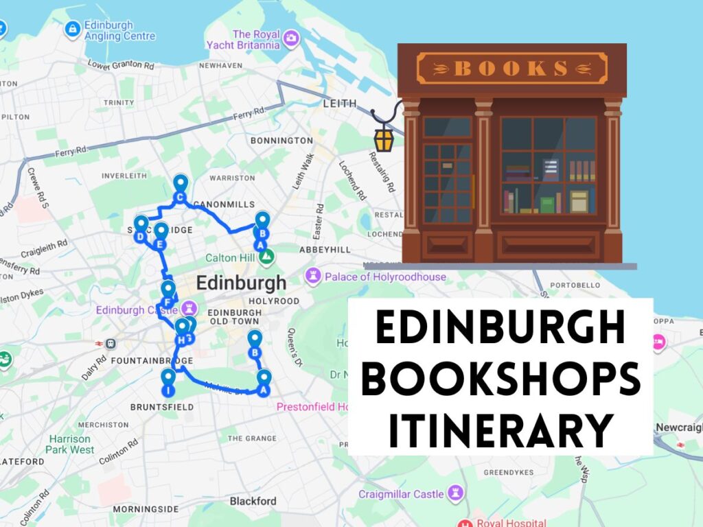 edinburgh bookshop itinerary