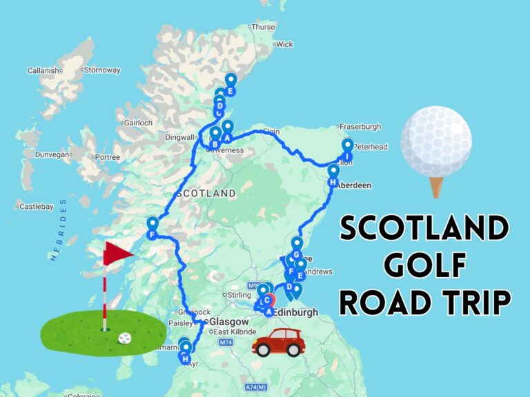scotland golf road trip