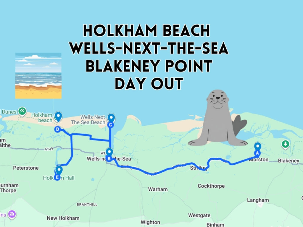 Holkham Beach - Wells-next-the-sea - Blakeney Day Out